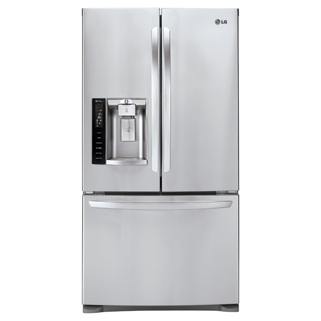 French Doors Refrigerator 27.6 cu. ft. - Stainless