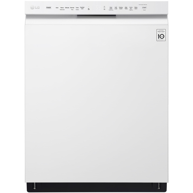 24" Dishwasher with Quadwash™ System - White