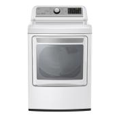 Electric Dryer with TurboSteam(TM)- 7.3 cu. ft. - White