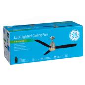 Ceiling Fan - Brushed Nickel - LED Light - 52''