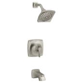 Ensemble bain et douche Maxton, 1 poignée, nickel brossé