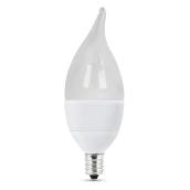 Ampoule DEL candélabre, non variable, blanc chaud, 3/pqt