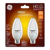 Candle Bulb B10 E26 - Dimmable - Soft White - PK2