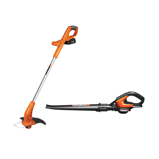 20 V Cordless Edge Trimmer and Blower Combo