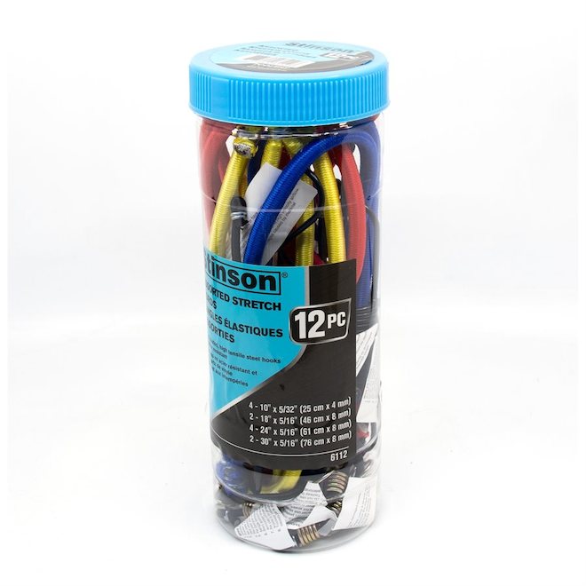 Bungee Cords - Pack of 12
