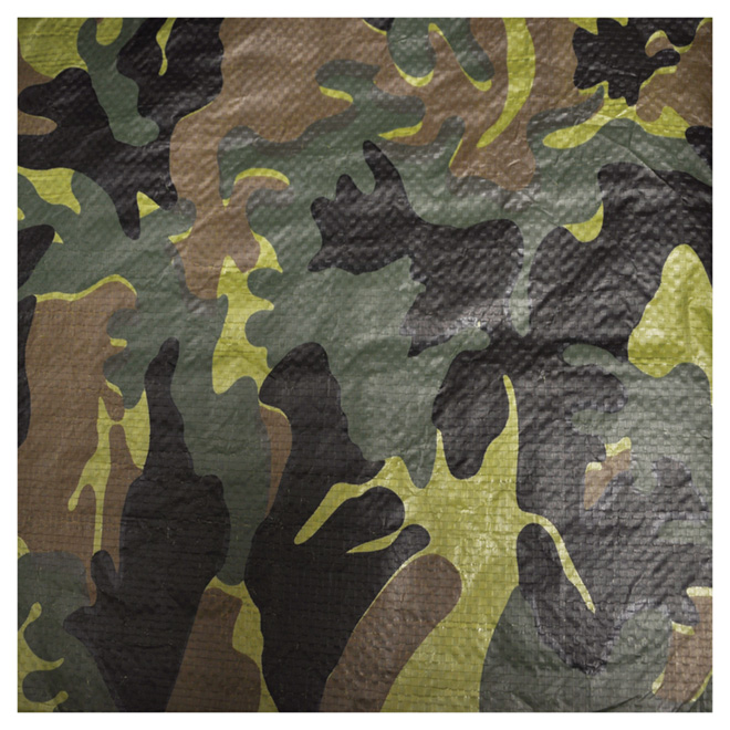 Bâche de camouflage, 10 pi x 15 pi
