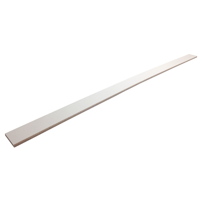 Cabinet Toe Kick - Wilshire - 96" x 5/8" x 4 3/8" - White