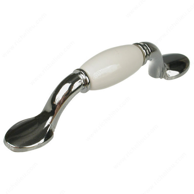 "Classic" Metal & Ceramic Handle Pull