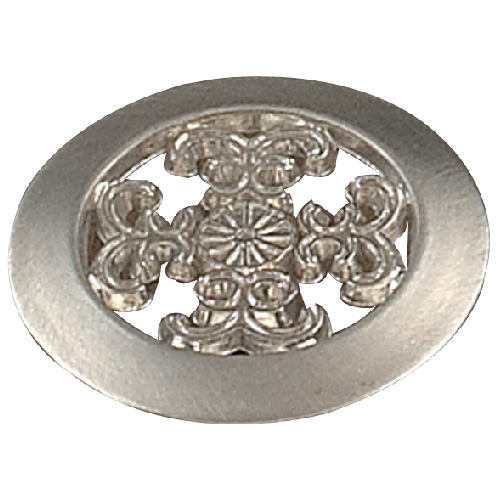 Metal Knob Brush nickel