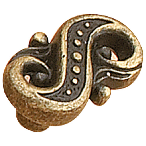 Metal Cabinet Knob - Brass