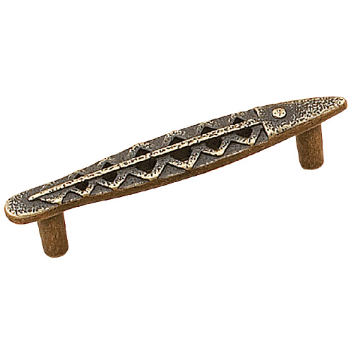 Metal Cabinet Pull - Brass