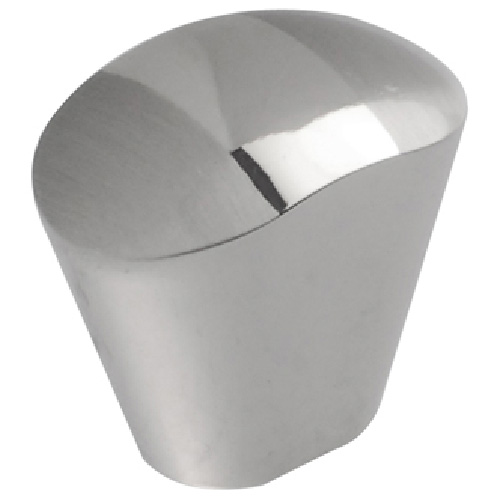 Metal Knob Chrome and Brushed Nickel