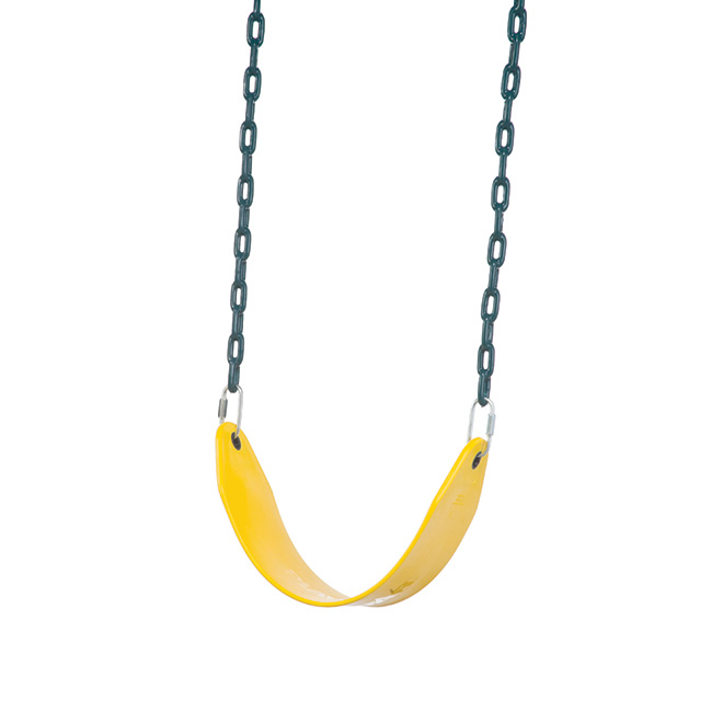 Swing Seat with Rubber-Coated Chain