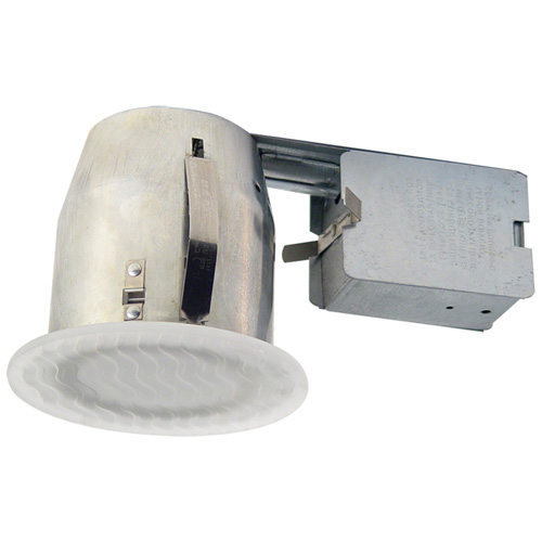 Recessed Fixture - 4 1/8" - Steel/Glass - White