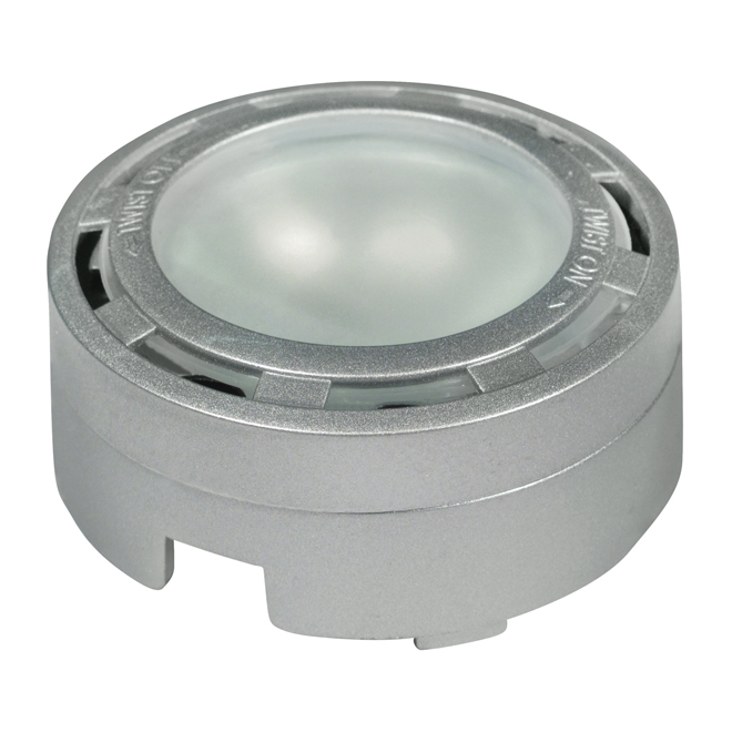 Under cabinet halogen puck