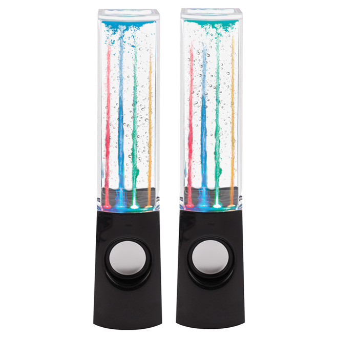 Ensemble de 2 haut-parleurs « Bluetooth », 3W