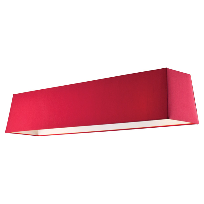 Abat-jour « Unik », rouge