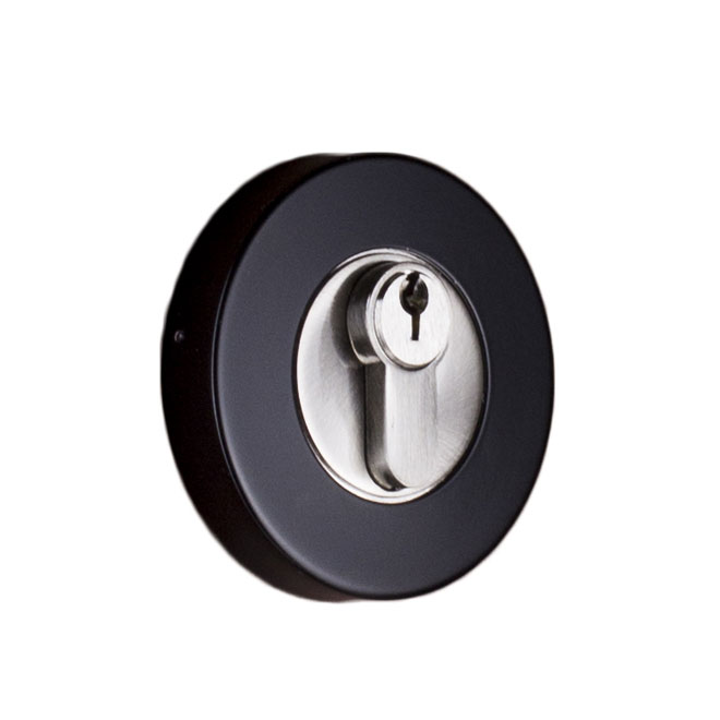 Single Deadbolt - Matte Black