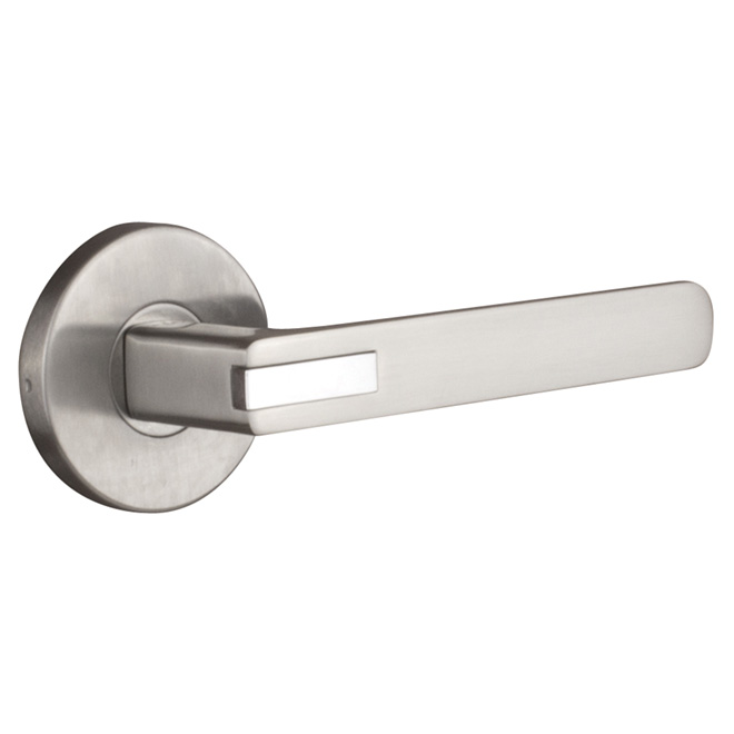Passage Lever - "Linea" - Satin Nickel