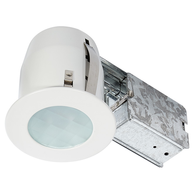 Luminaire encastré DEL pour douche, 7 W, blanc