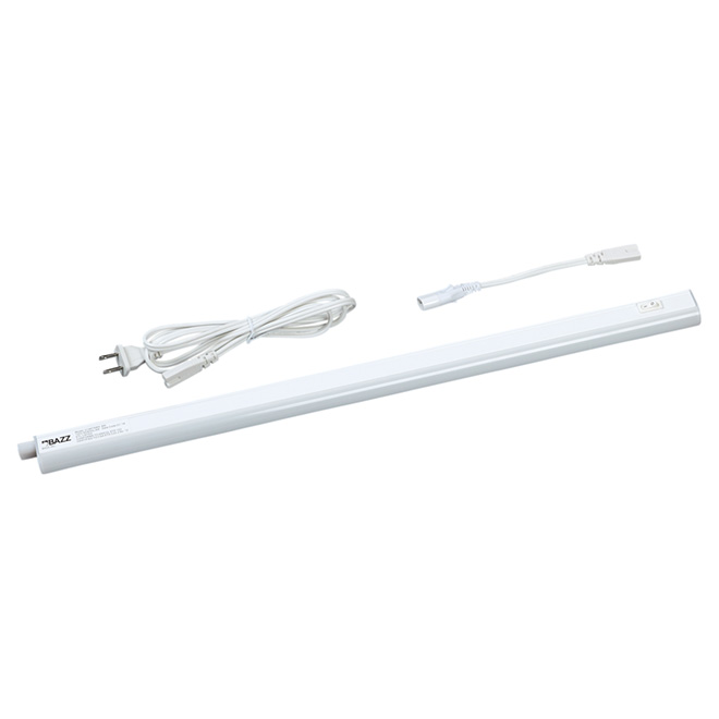 Éclairage sous l'armoire DEL 8 W, 22 po, blanc