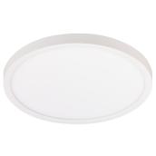 Flushmount Light - Integrated LED Lighting - 24 W - White