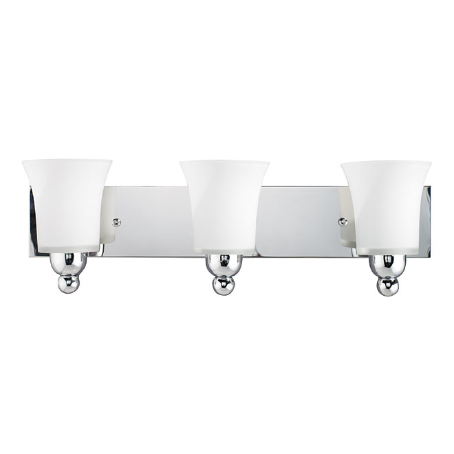 "James" 3-Light Bathroom Wall Fixture