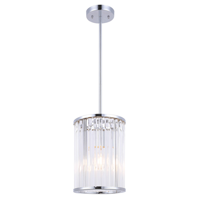 Metz 1-light Pendant - Chrome