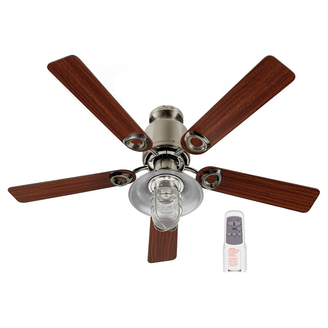 Ventilateur de plafond à 5 lumières « Sawyer » - 48 po