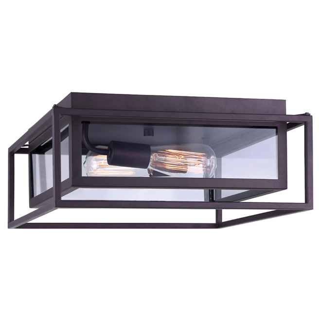 "Isola" 2-Light Flush-Mount Ceiling Light