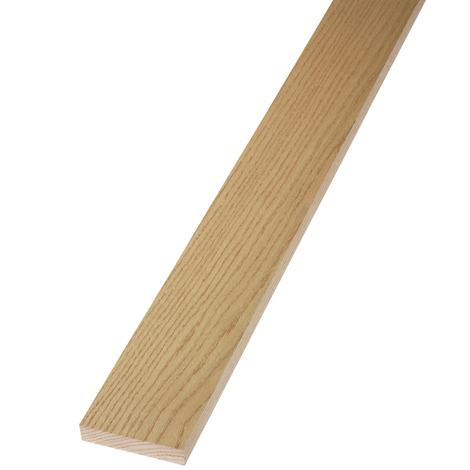 Chêne rouge sec 1 po x 4 po x 4 pi