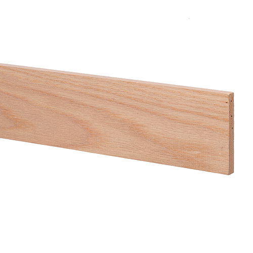 Chêne rouge naturel B4F 1/2 po x 4 po x 4 pi