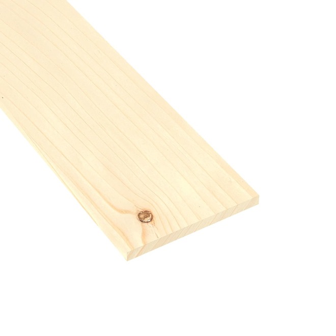 Peuplier, B4F, 1/2 po x 3 po x 4 pi