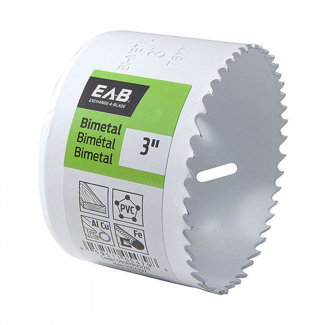 3-IN HOLE SAW