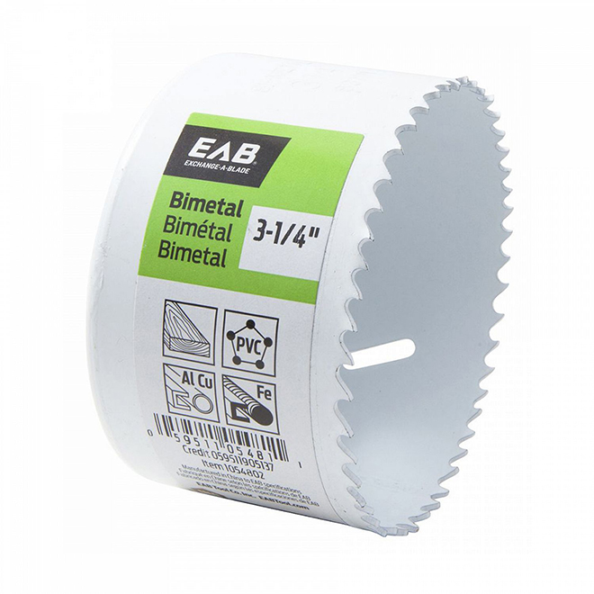 3 1/4-IN HOLE SAW