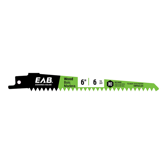 6-IN RECIPROCATING SAW BLADE