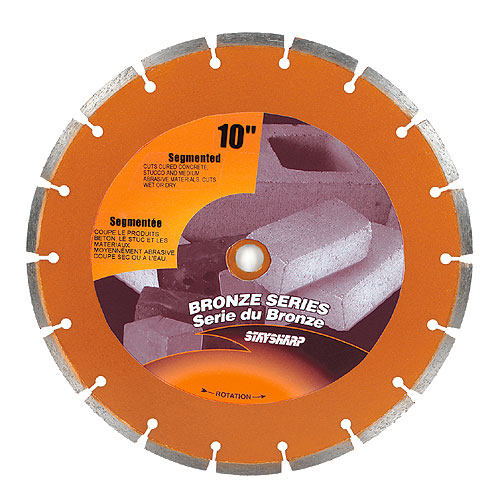"Stay Sharp" Segmented Diamond Blade - 12"