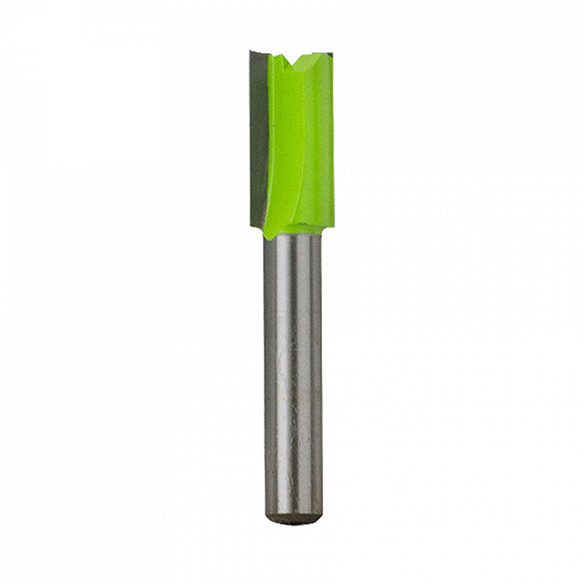 Foret droit de toupie en carbure, 3/8 po x 1/4 po