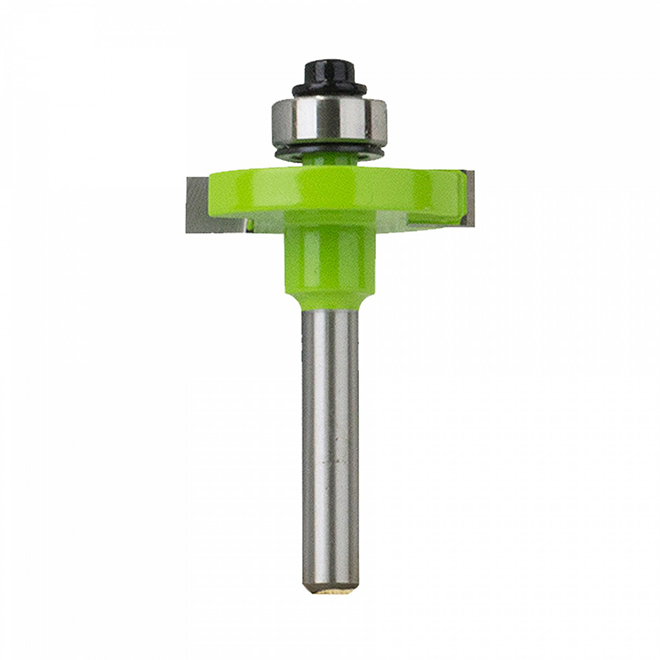 FORÊT À TOUPIE FEUILLURE 1/4"