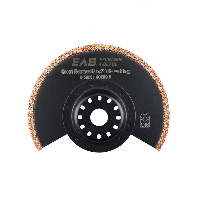Grout Removal/Tile Cutting Blade- 3 3/8" - 30 Grit