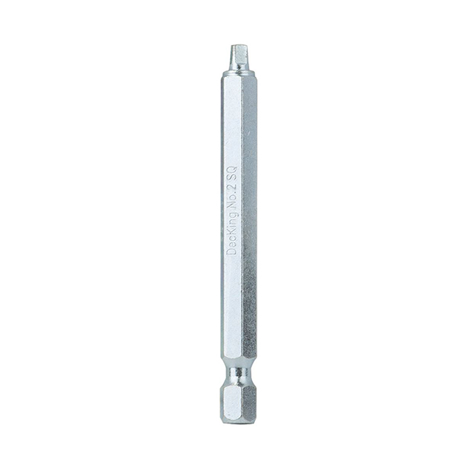 2 3/4-IN #2 SQUARE SCREWDRIVER BIT