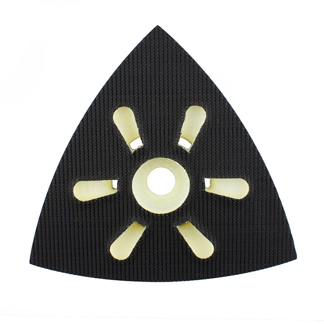 Multi-Tool Triangular Pad with Holes - 3 1/2"