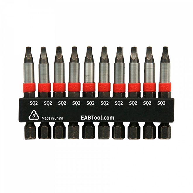 2-IN #2 SQUARE SCREWDRIVER BIT
