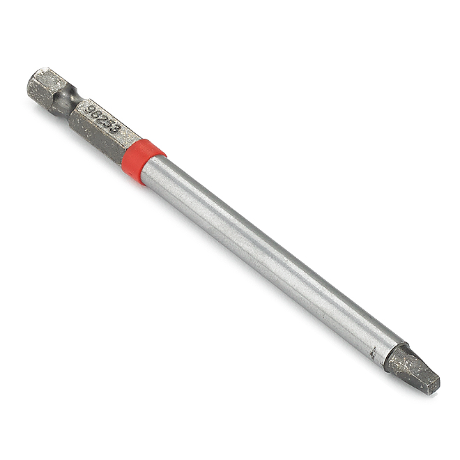 Embout carré pour visseuse à percussion, no2, 4 po