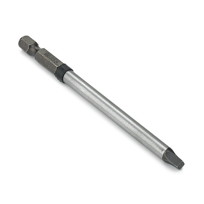 Embout carré pour visseuse à percussion, no3, 4 po