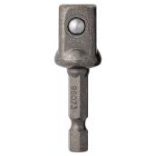 Embout adaptateur pour douille de perceuse, ½ po, 2 po