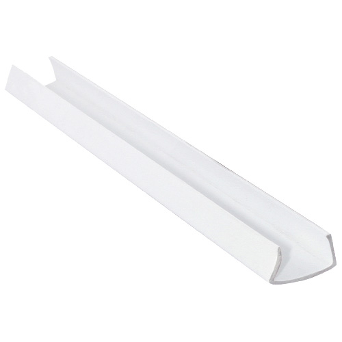 Moulure pour étagère en PCV, 5/8 po x 8 pi