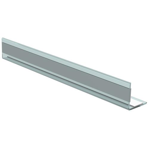 PVC Corner Moulding 1/2" x 1/2" x 8' - Clear