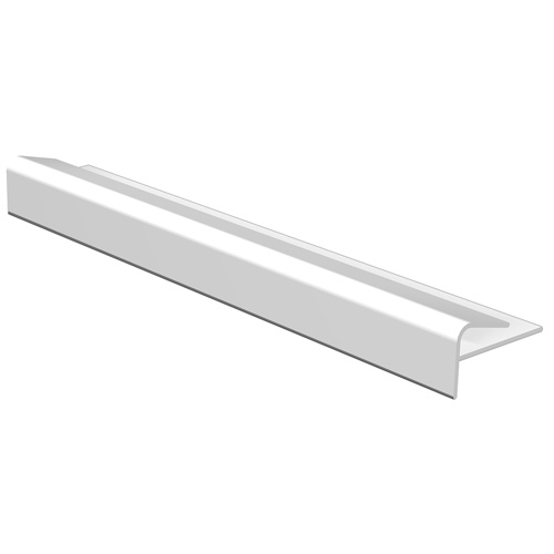 Moulure d'angle pour coin extérieur, 1/6 po x 8 pi, blanc