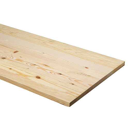 Knotty pine panel